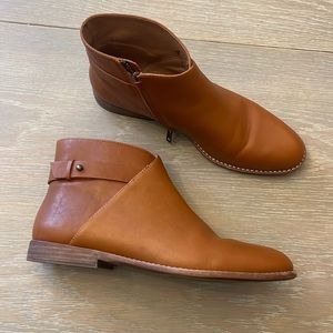 Madewell Kelci flat boots, size 10